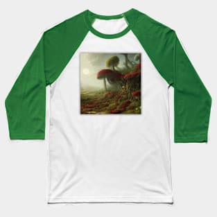 Shrooms Mushroom Planet Baseball T-Shirt